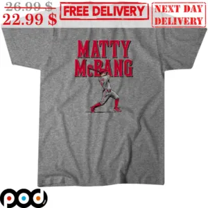Matty McBang Matt McLain Cincinnati Reds Shirt