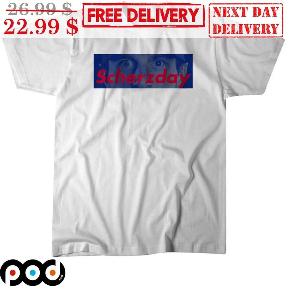 Scherzday Max Scherzer Texas Rangers Shirt