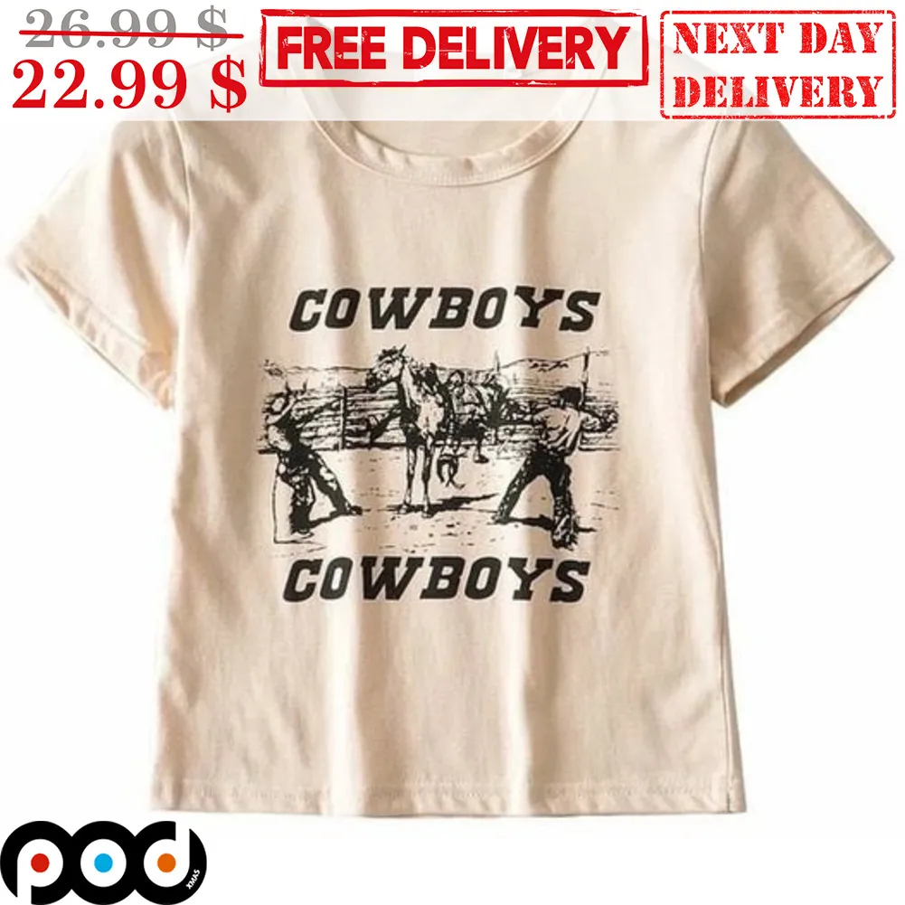Cowboys Cowboys Vintage Retro Shirt