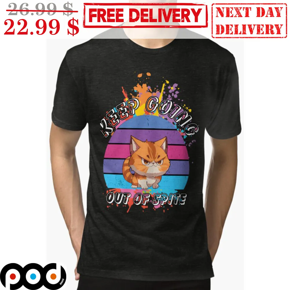 Cat Keep Going Out Of Spite Vintage Shirt