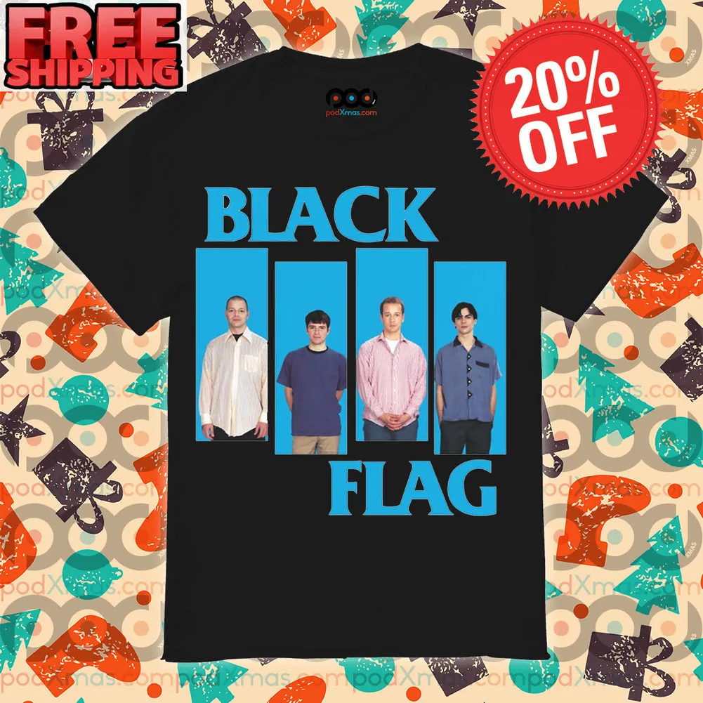 Black Flag Band Members Shirt