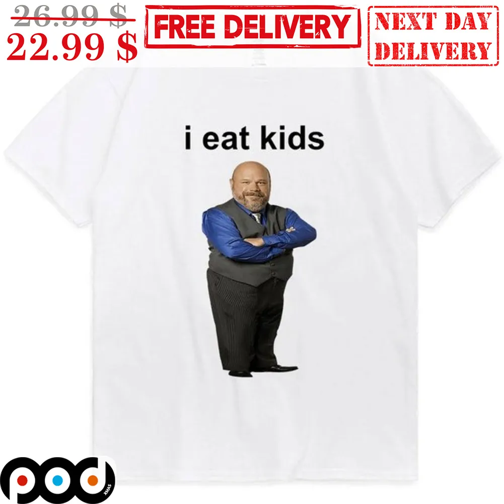 Bertram Tapestry I Eat Kids Shirt