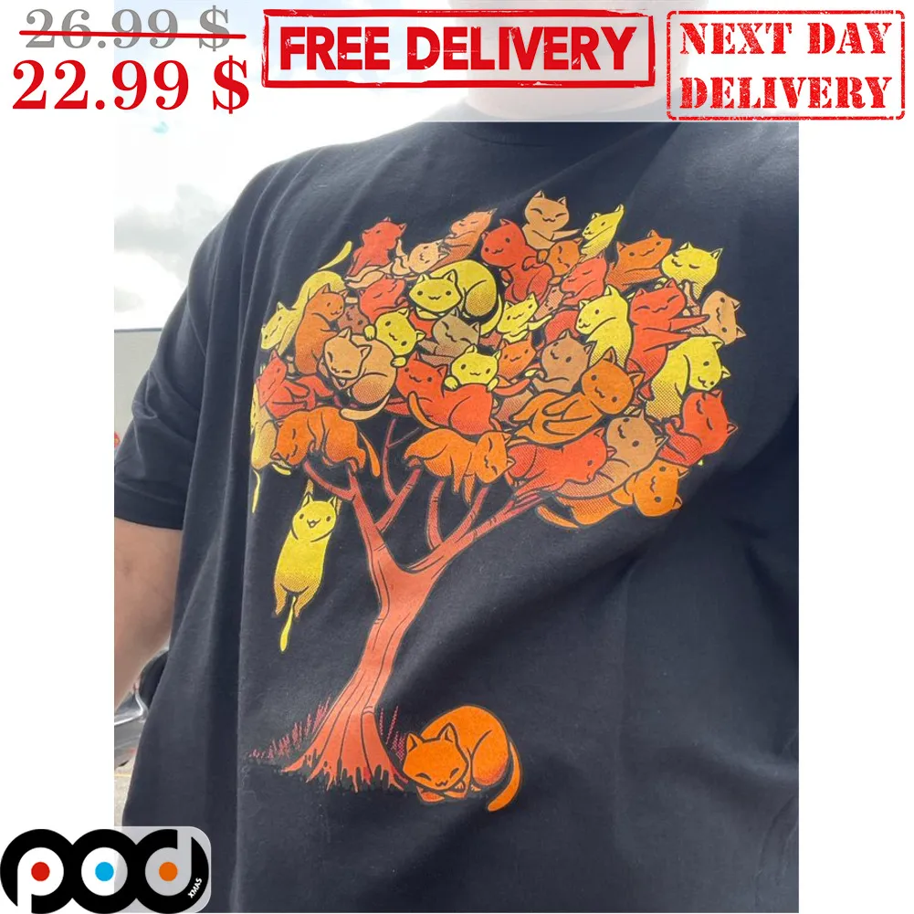 Cat Cute Tree Cat Lover Shirt