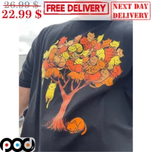 Cat Cute Tree Cat Lover Shirt