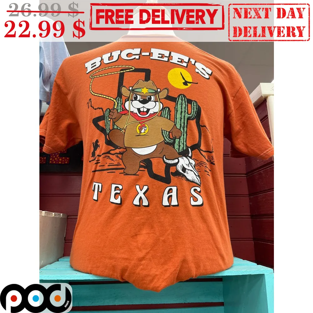 Buc Ee's Texas Cowboy Vintage Shirt