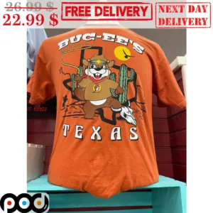 Buc Ee's Texas Cowboy Vintage Shirt