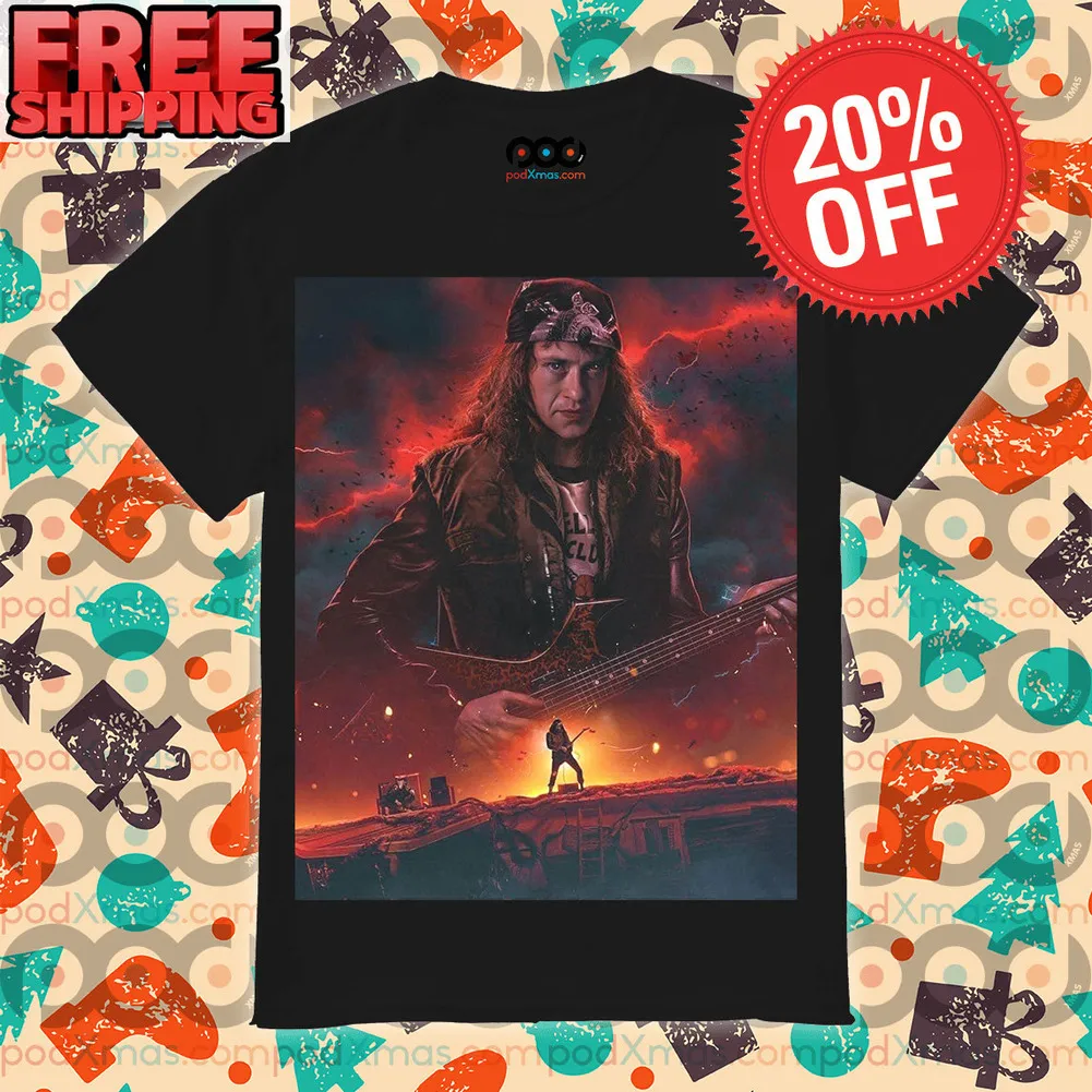 Eddie Stranger Things Seasons 5 Shirt