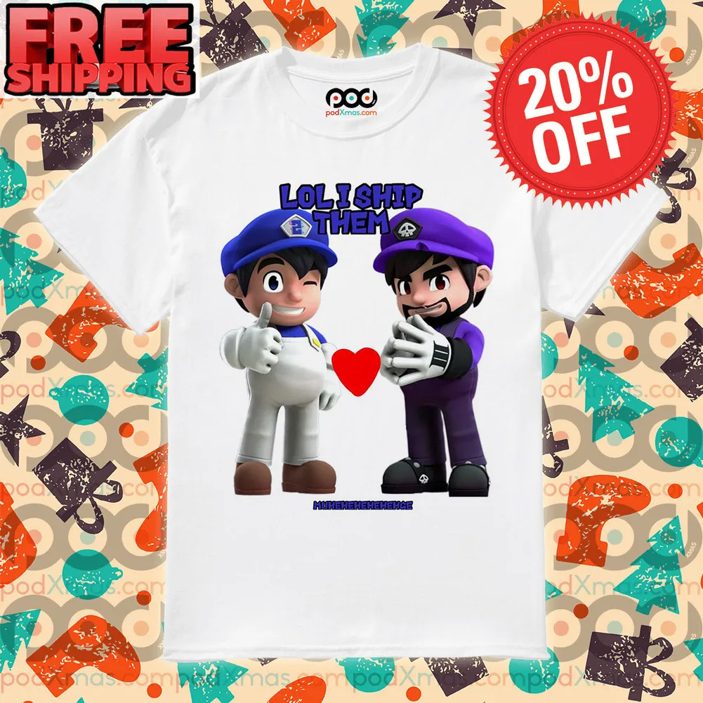 Loli Ship Them SMG4 and SMG3 Shirt