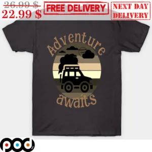 Car Adventure Awaits Vintage Shirt