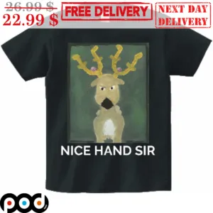 Deer Nice Hand Sir Draw Shirt