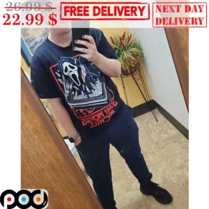 Ghostface Scary Movies And Chill Horror Shirt