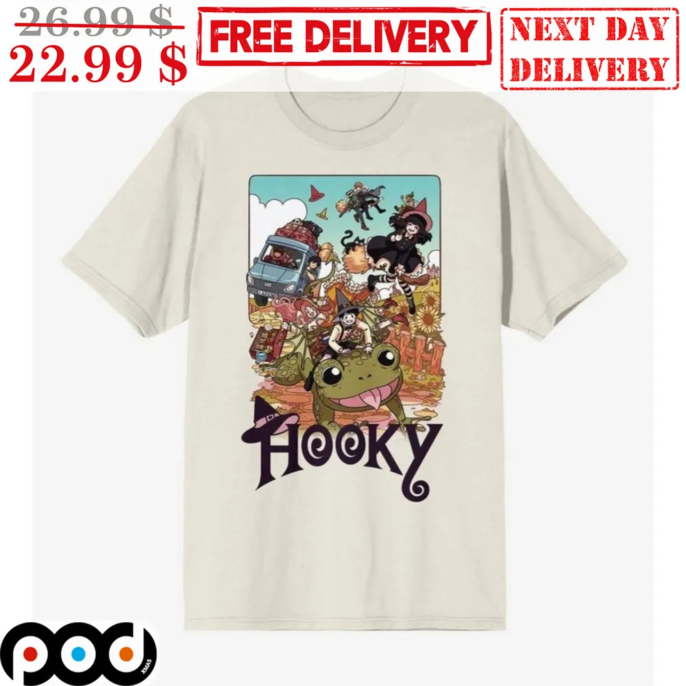 Hooky Group Poster Frog Shirt