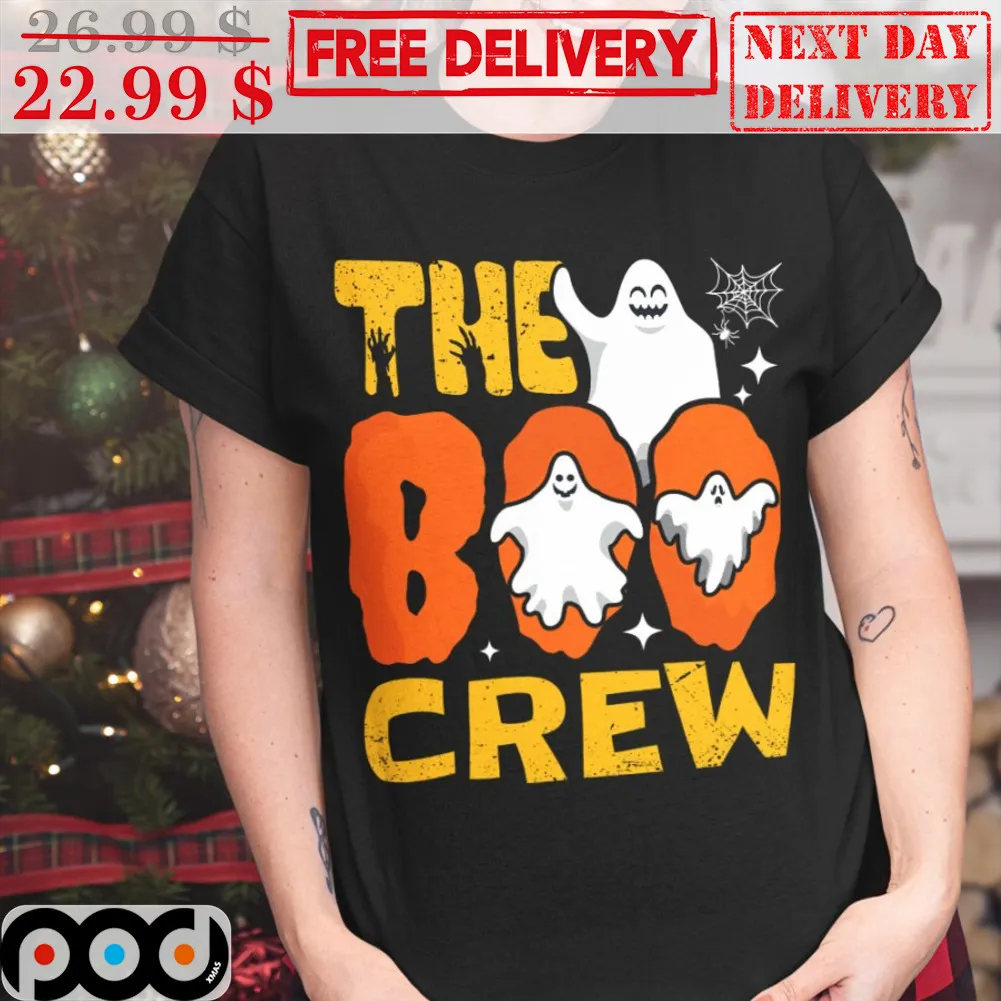 Ghost The Boo Crew Halloween 2023 Vintage Shirt