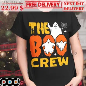 Ghost The Boo Crew Halloween 2023 Vintage Shirt