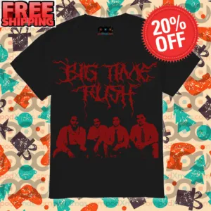 Big Time Rush Band Red Shirt