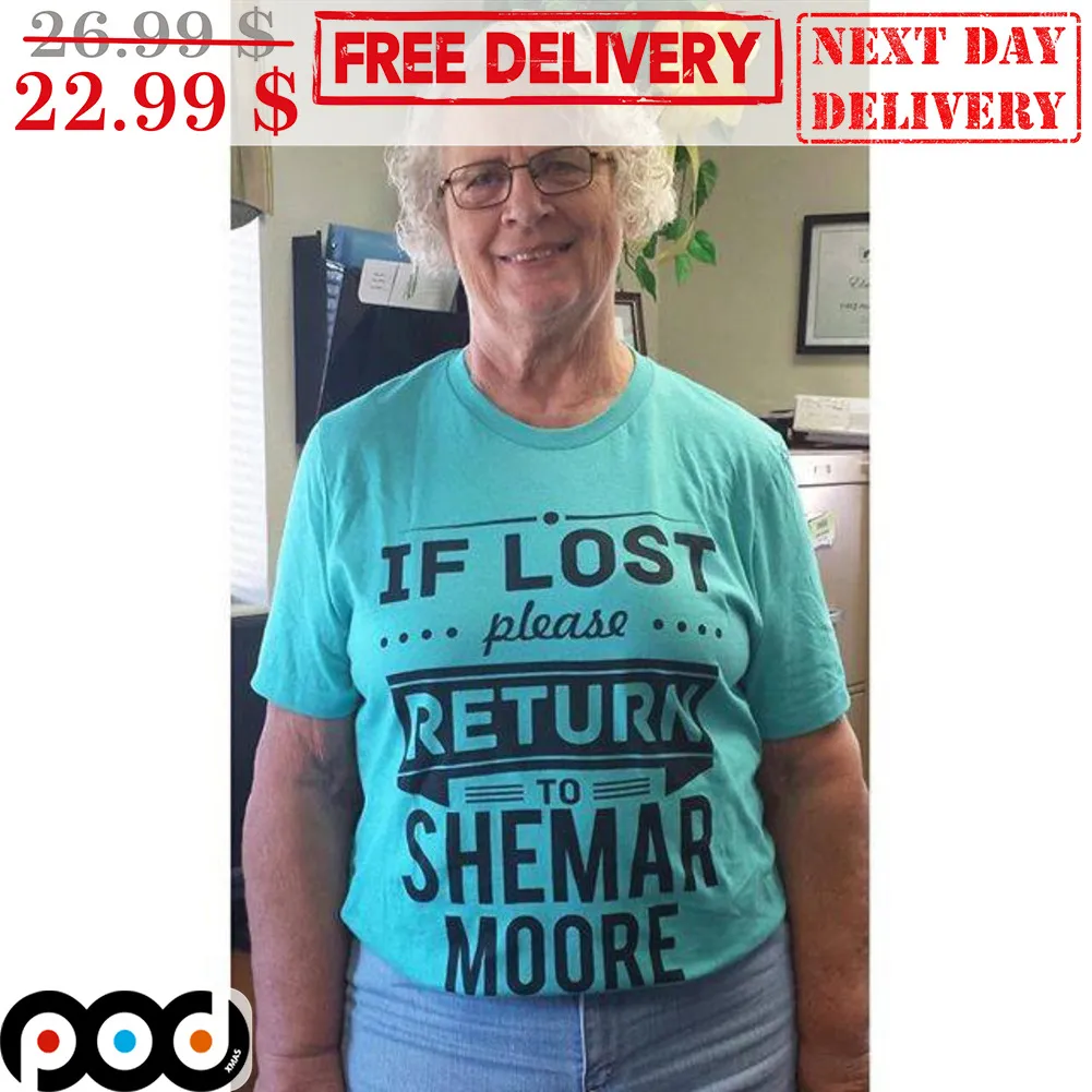 If Lost Please Return To Shemar Moore Shirt