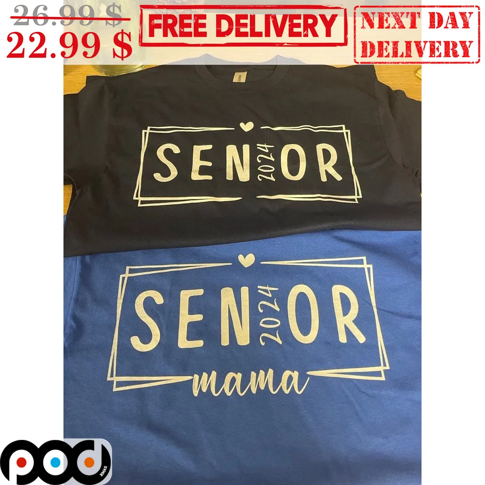 Senior Mama 2024 Vintage Shirt