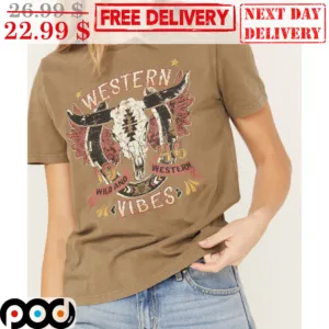 Western Vibes Wild And Western 1946 Vibes Vintage Shirt
