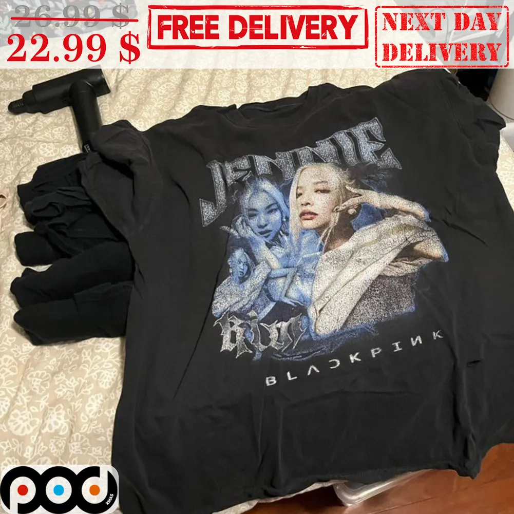 Jennie Black Pink Vintage Shirt