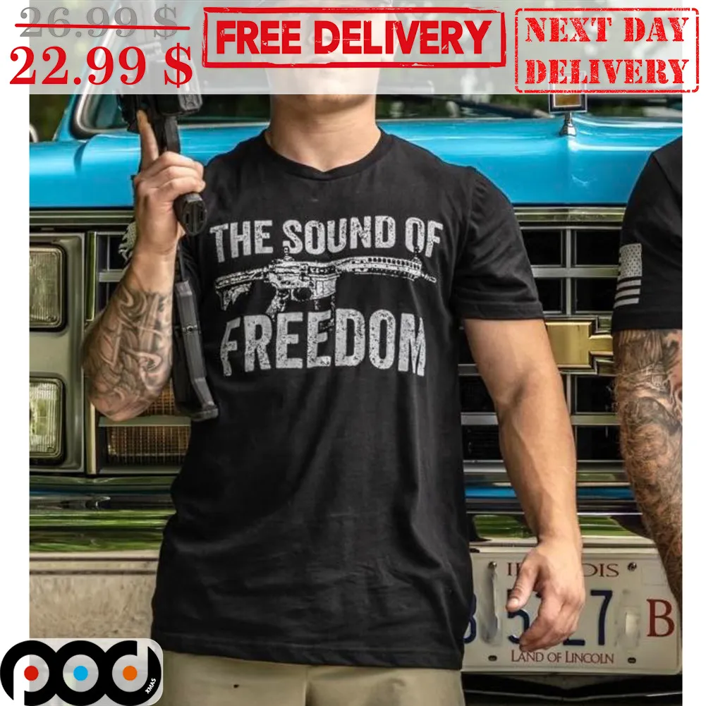 The Sound Of Freedom Gun Vintage Shirt