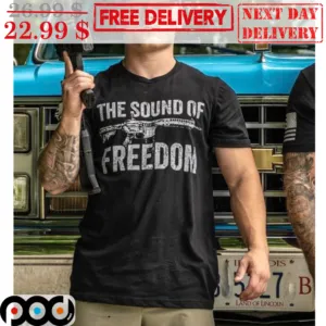 The Sound Of Freedom Gun Vintage Shirt