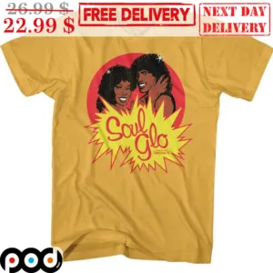 Black Couple Soul Glo Coming To America Shirt
