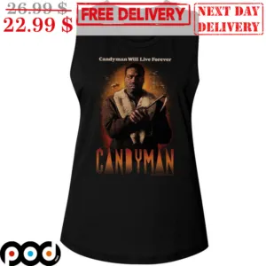 Candyman Will Live Forever Candyman Vintage Shirt