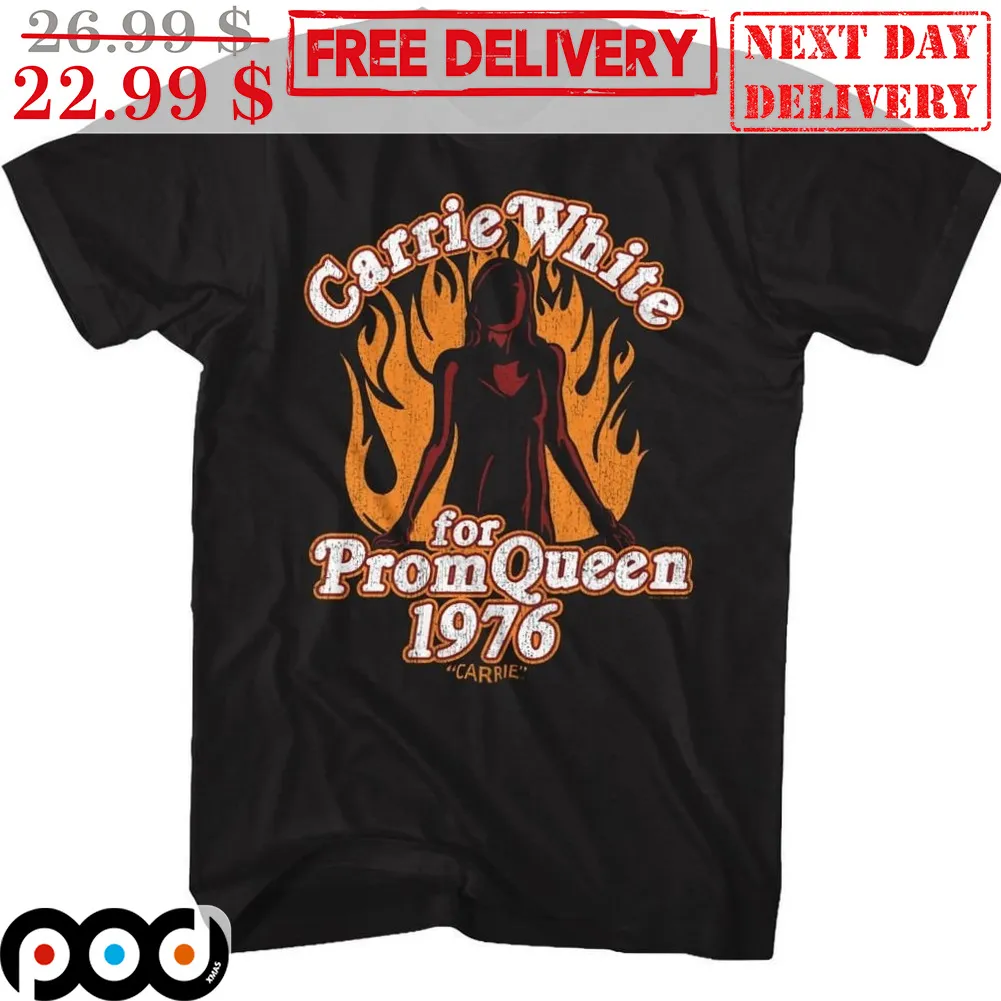 Carrie White For Prom Queen 1976 Carrie Vintage Shirt