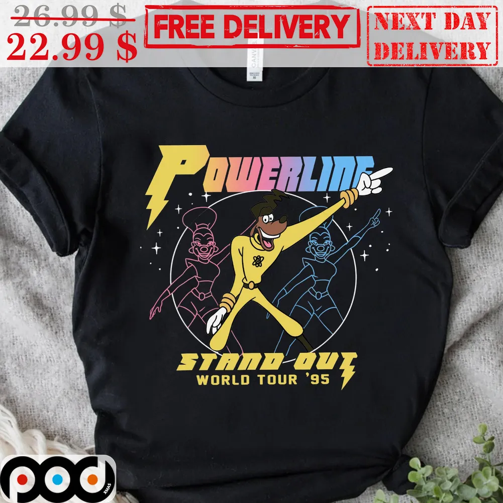 Goofy Powerline Stand Out World Tour '95 Dacing Shirt