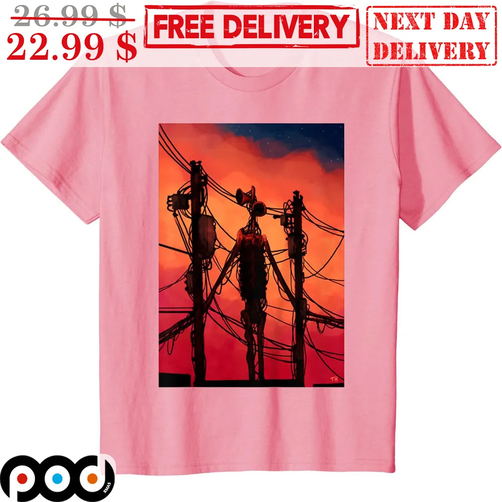 Siren Power Poles Head 2023 Shirt