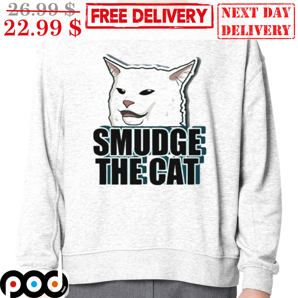 Funny Cat Meme Blur | Pullover Hoodie