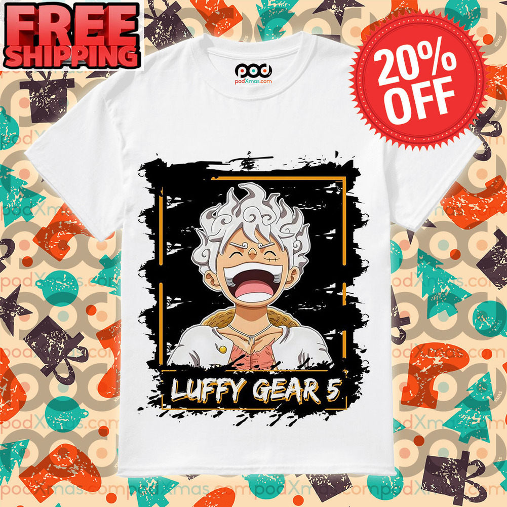 illustration of Gear 5 Sun God Nika luffy one piece Essential T-Shirt for  Sale by fandicreations