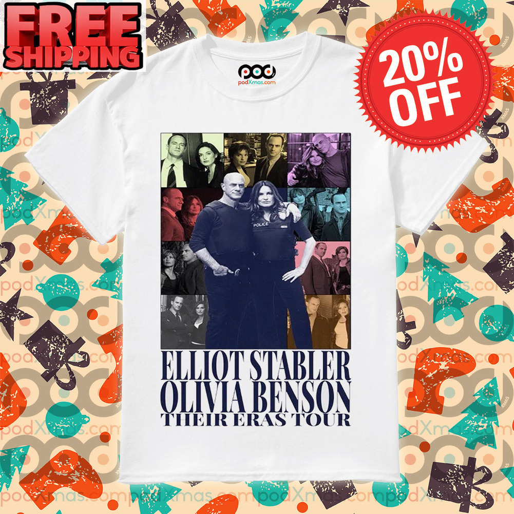 Elliot Stabler Olivia Benson Their Eras Tour Vintage Shirt Elliot Stabler Olivia Benson Their Eras Tour Vintage Shirt