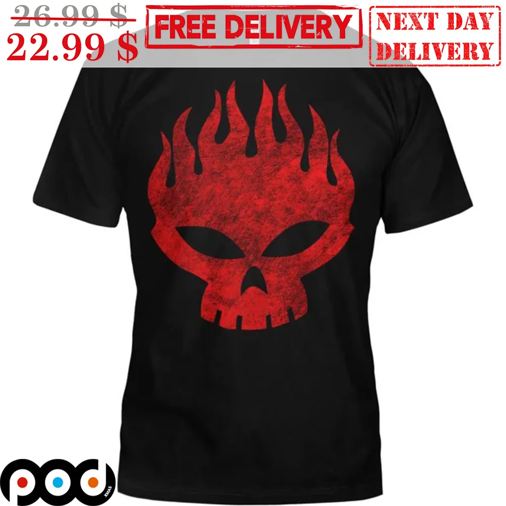 Fire Skull Head Halloween 2023 Shirt