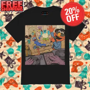 Sesame Street Celebrates 50 Years of Hip-Hop Music to Dance Shirt