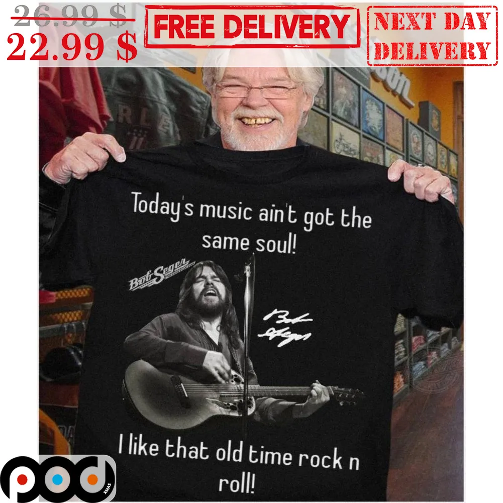 Today's Music Ain't Got The Same Soul I Like That Old Time Rock N Roll Signature Shirt
