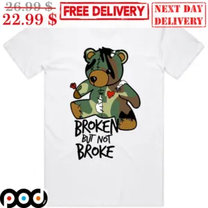 Bear Broken But Not Broke Shirt