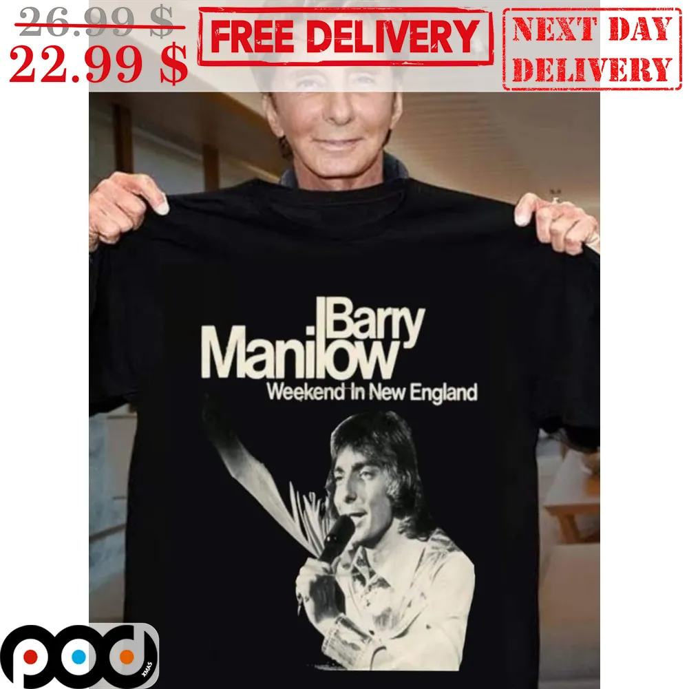 Barry Manilow Weekend In New England Vintage Shirt