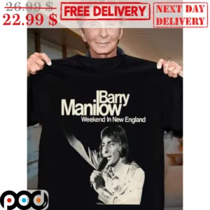 Barry Manilow Weekend In New England Vintage Shirt