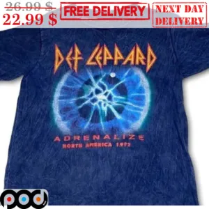 Def Leppard Adrenalize North America Shirt