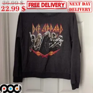 Def Leppard Band Graphic Shirt