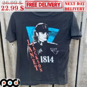 Janet Jackson 1814 Vintage Shirt