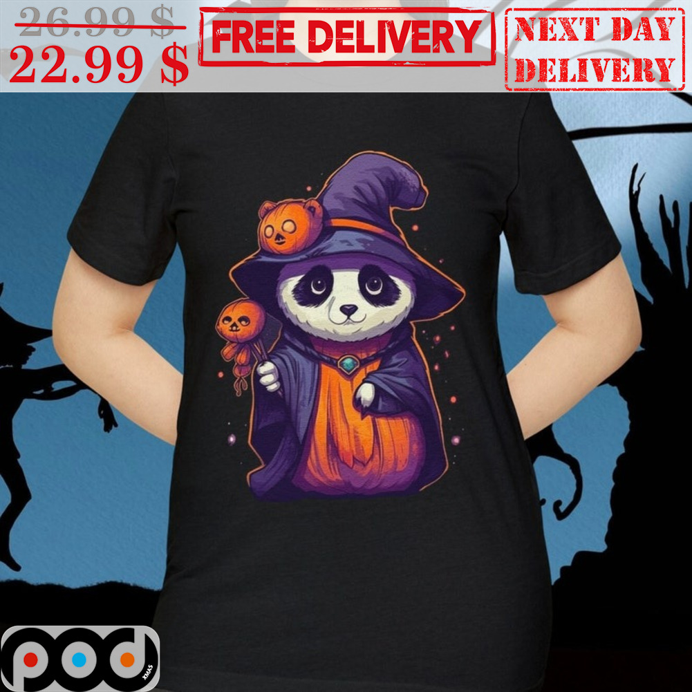 Panda Witch Pumpkin Halloween 2023 Shirt Panda Witch Pumpkin Halloween 2023 Shirt