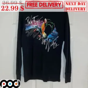 Pink Floyd The Wall Band Tour Vintage Shirt
