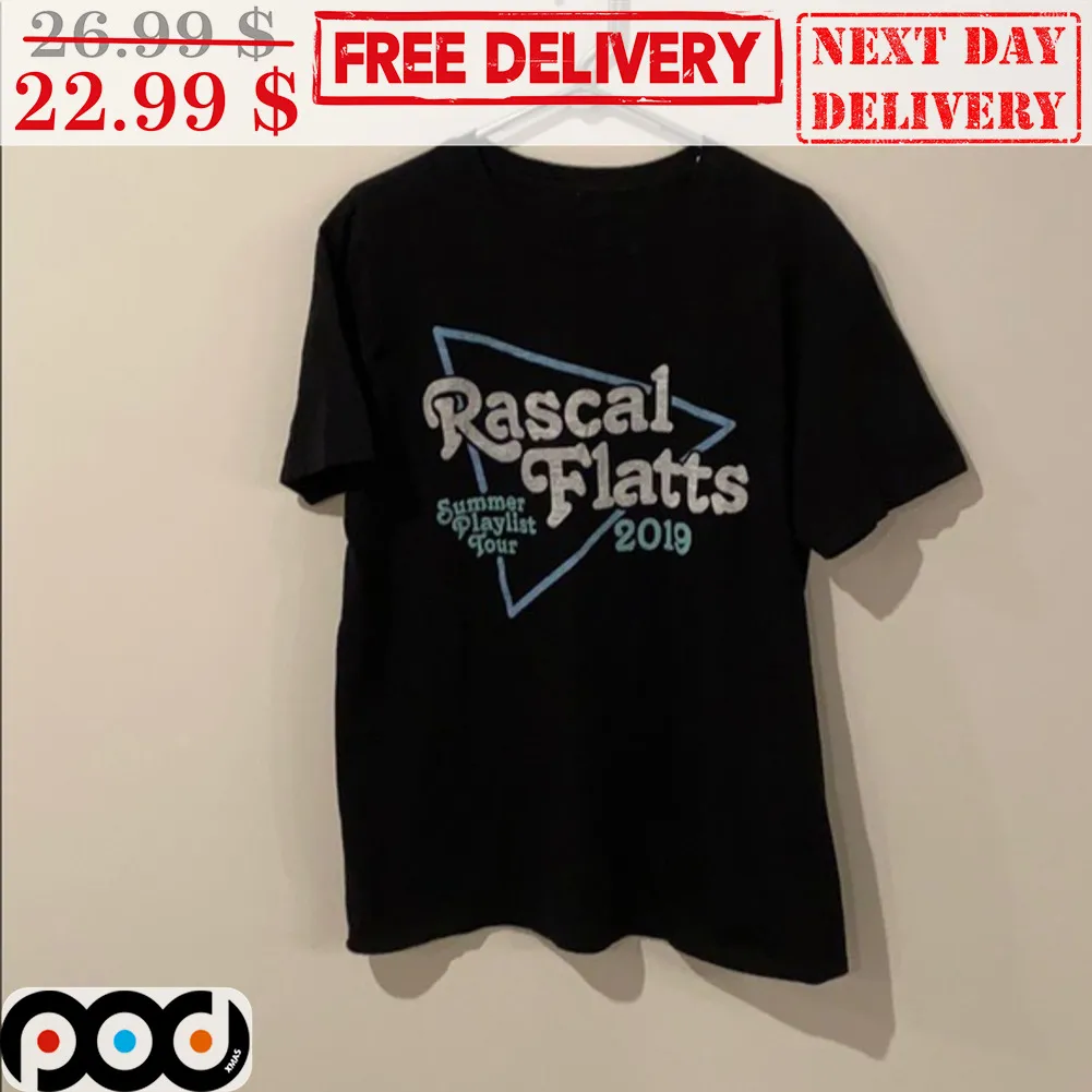 Rascal Flatts Summer Playlist Tour Shirt