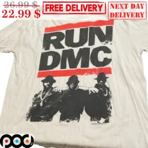Run DMC Hiphop Band Vintage Shirt