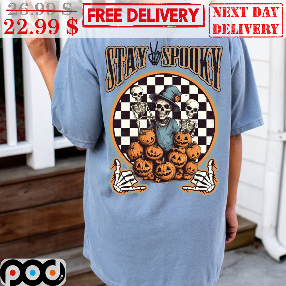 Skeletons Stay Spoonky Halloween 2023 Shirt Skeletons Stay Spoonky Halloween 2023 Shirt