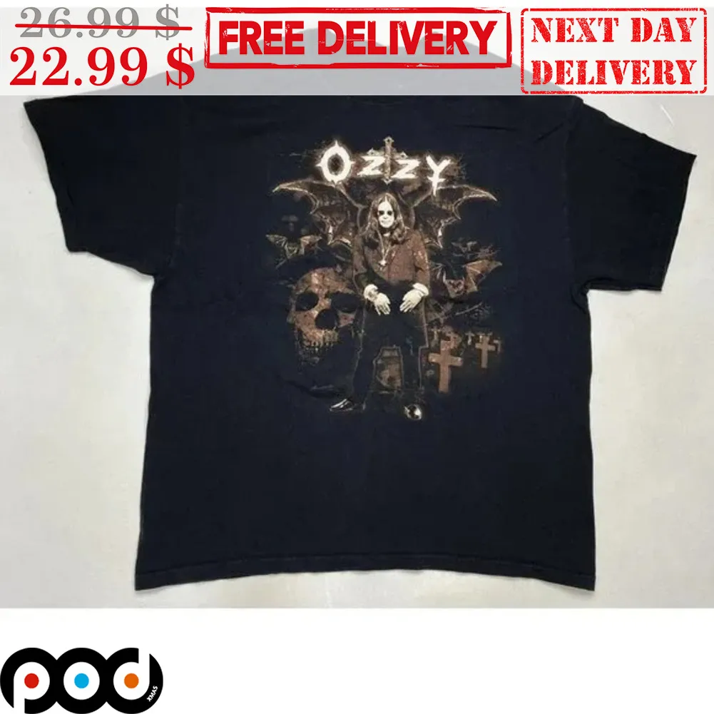 Skull Ozzy Osbourne Vintage Shirt