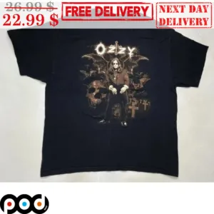 Skull Ozzy Osbourne Vintage Shirt