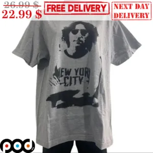 The Beatles John Lennon New York City Vintage Shirt
